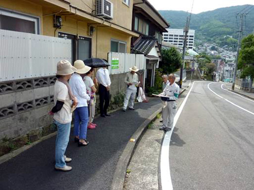 地権者に対する境界立会前の事前説明